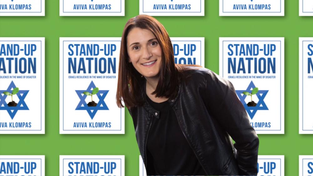 Aviva Klompas, author of the book, Stand-Up Nation, takes readers on a journey through the stories of unsung heroes and ordinary Israelis living extraordinary lives. Photo: Courtesy, Wicked Son