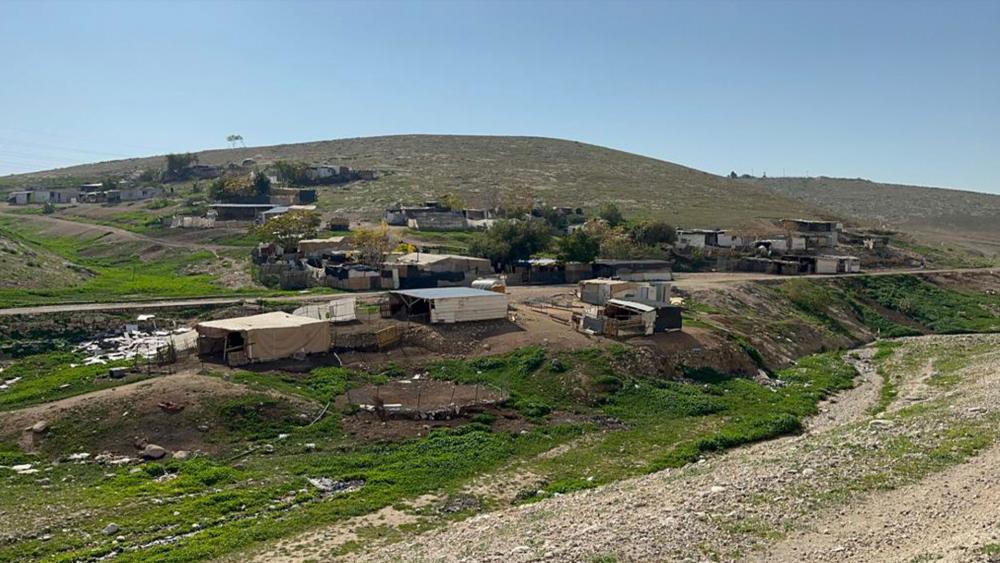 A Palestinian-Bedouin settlement in the disputed E-1 Corridor outside Jerusalem. Photo Credit: CBN News.