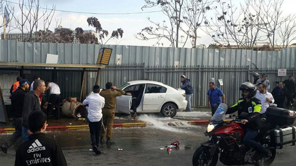 Vehicular Terror Attack in Jerusalem, Photo, CBN News archives