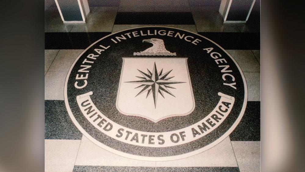 The logo of the Central Intelligence Agency in the lobby of the George Bush Center for Intelligence, CIA headquarters building, Langley, Va. (Image credit: Wikimedia Commons) 