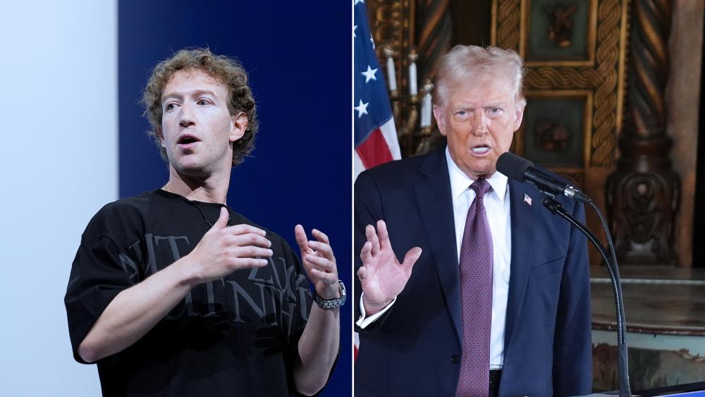 Zuckerberg and Trump