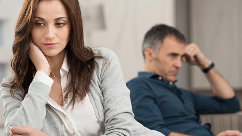 Conflicted couple dealing with Adult ADHD