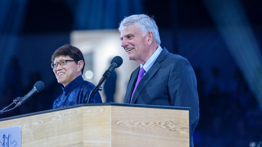 Franklin Graham Mongolia via Billy Graham Evangelistic Association