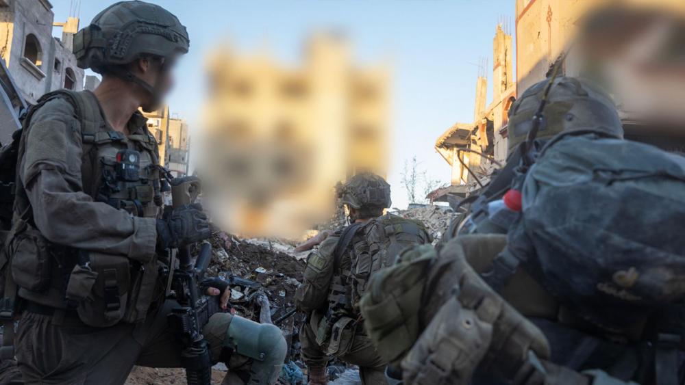 IDF troops operating in the Gaza Strip on July 12, 2025. Photo credit: IDF Spokesperson.