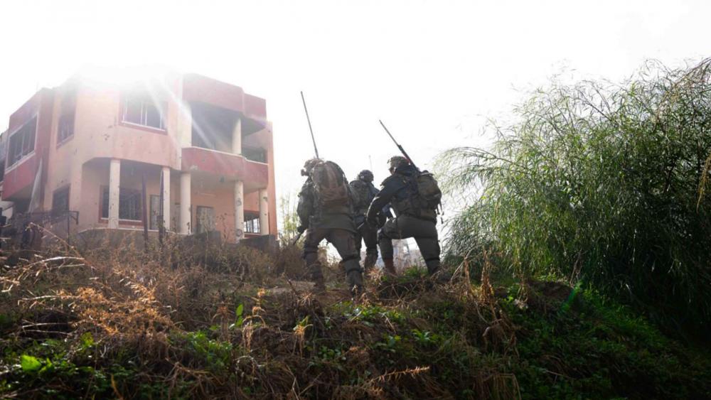 The IDF&#039;s Kfir Brigade in the northern Gaza Strip. Photo Credit: IDF.