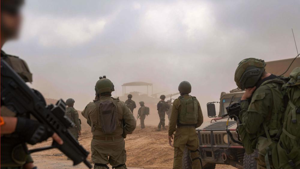 Israel Defense Forces in southern Gaza. Photo Credit: IDF. 