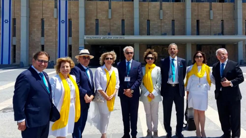 Iranian Delegation in Israel