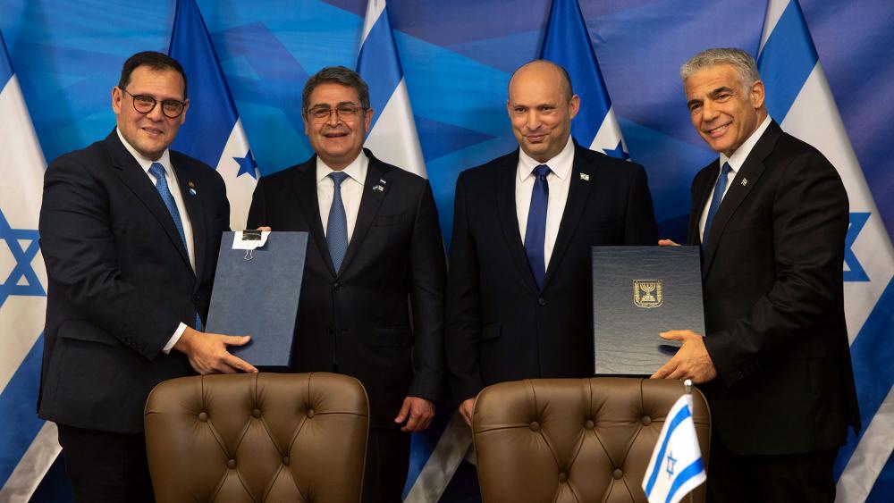 Honduras moves their embassy to Jerusalem. Photo: AP