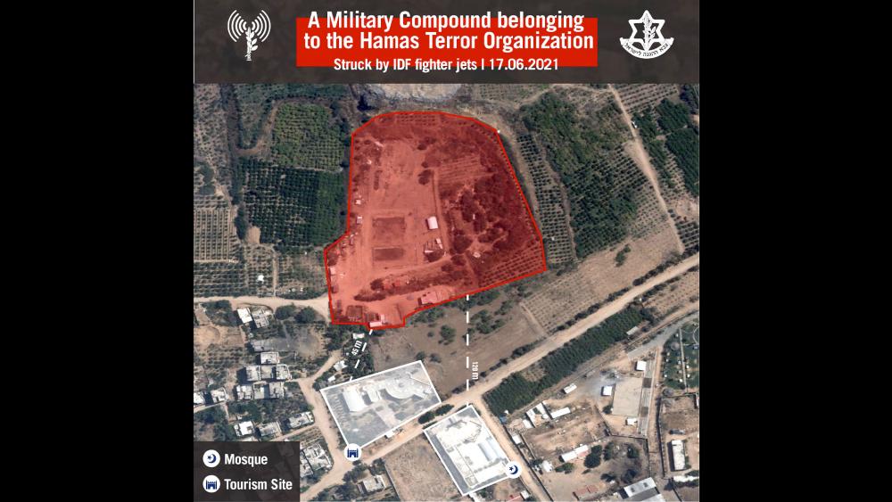 Military Compounds Belonging To The Hamas Terror Organization Photo Credit: IDF