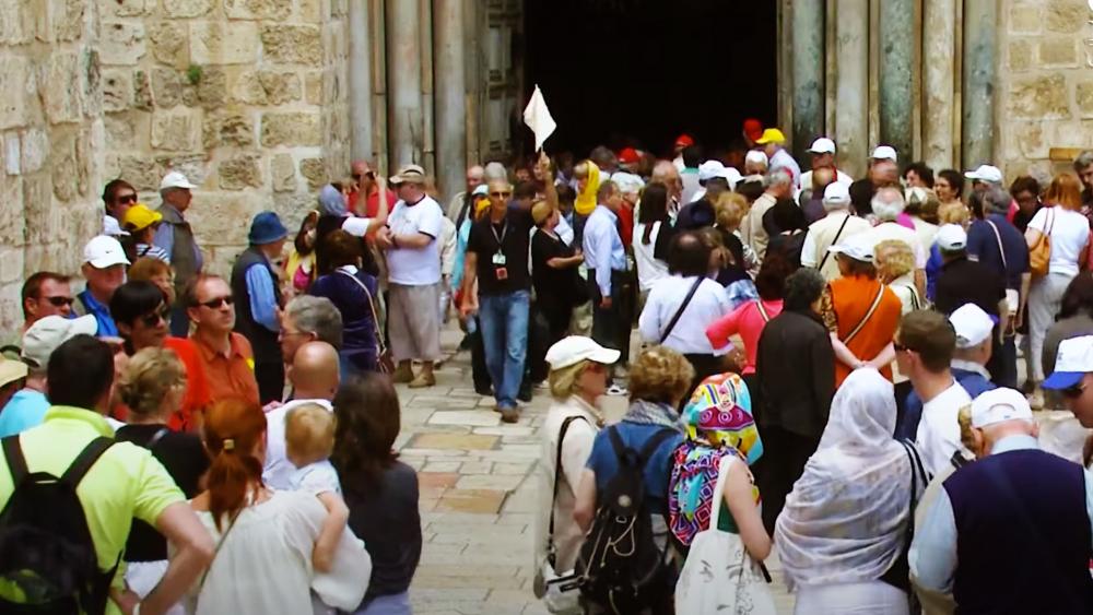 Tourists in Jerusalem, Photo Credit: CBN News