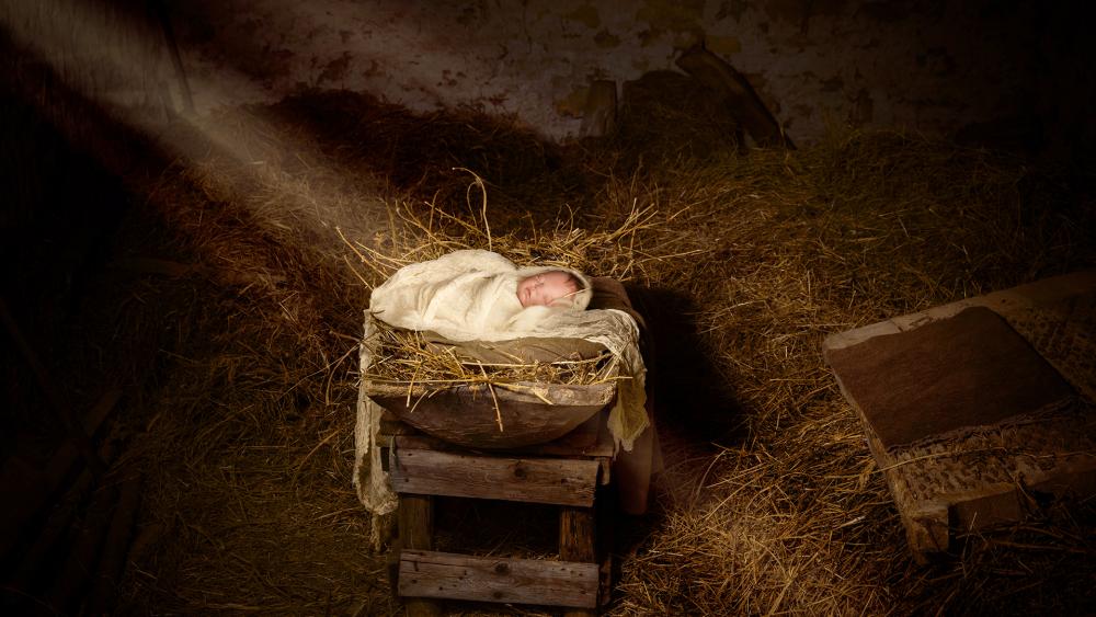 Jesus nativity manger