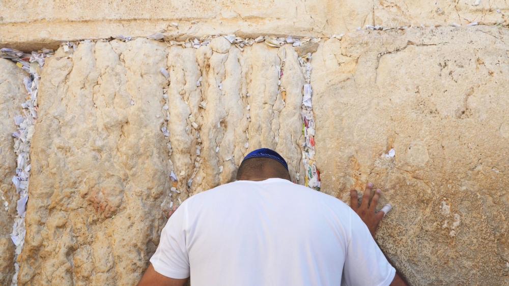 Prayer notes removed from Western Wall. Photo: CBN News/Jonathan Goff