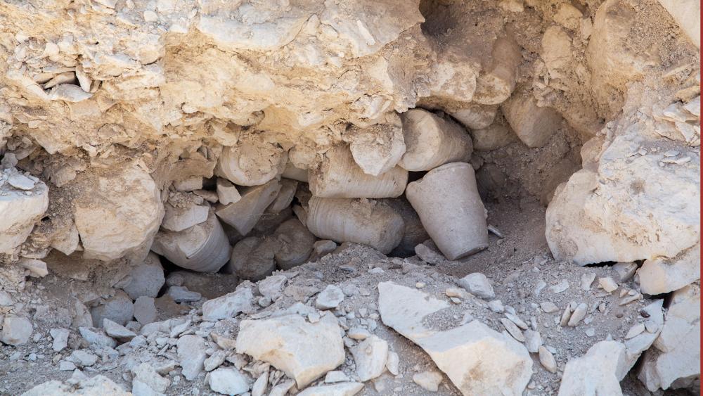 Excavation Site at Reina, Photo, Israel Antiquities Authority, Samuel Magal