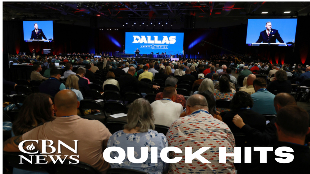 Messengers attending the Southern Baptist Convention listen to remarks by president Clint Pressley during the 2025 SBC Annual Meeting, Tuesday, June 10, 2025, in Dallas. (AP Photo/Richard W. Rodriguez)