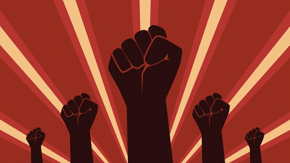 The raised fist first became a symbol of communism in the 1920s.
