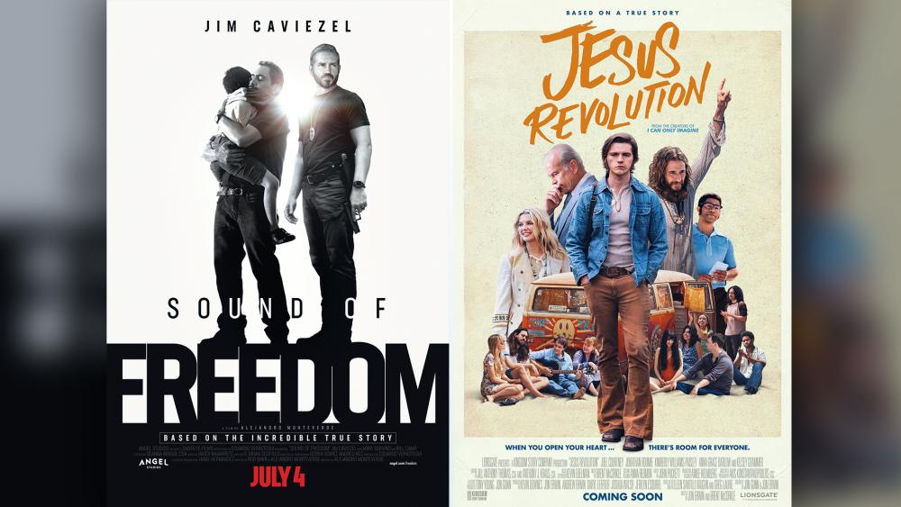 Faith friendly films like &quot;Jesus Revolution&quot; and &quot;Sound of Freedom&quot; are on the upswing.