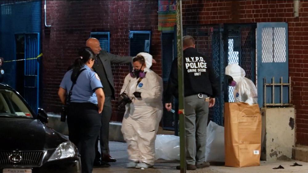 Police investigate NYC daycare where toddler died.