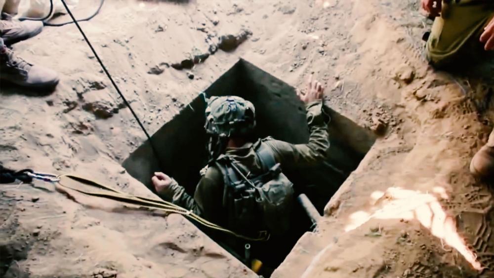 Hamas Attack Tunnel in Gaza