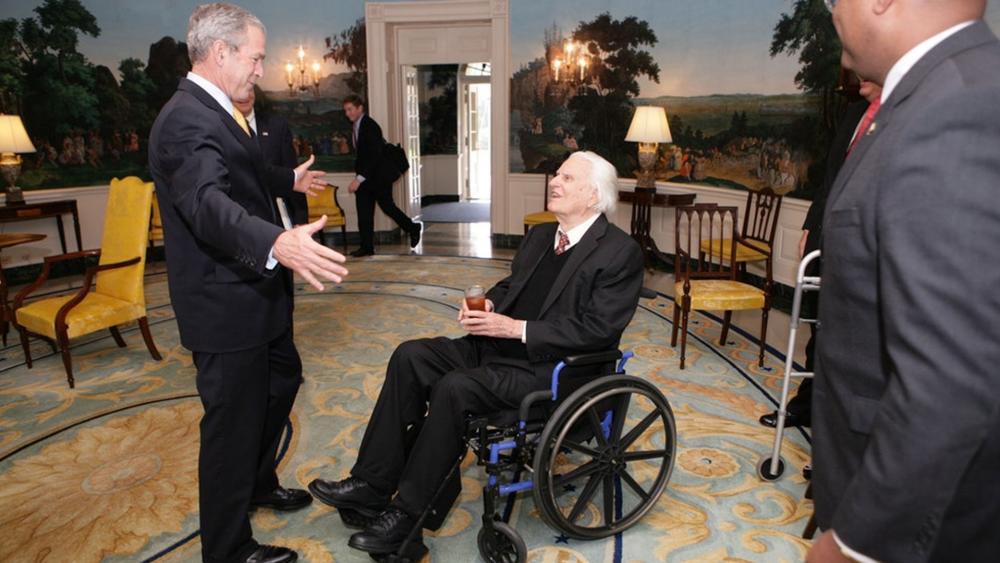 George W. Bush and Billy Graham