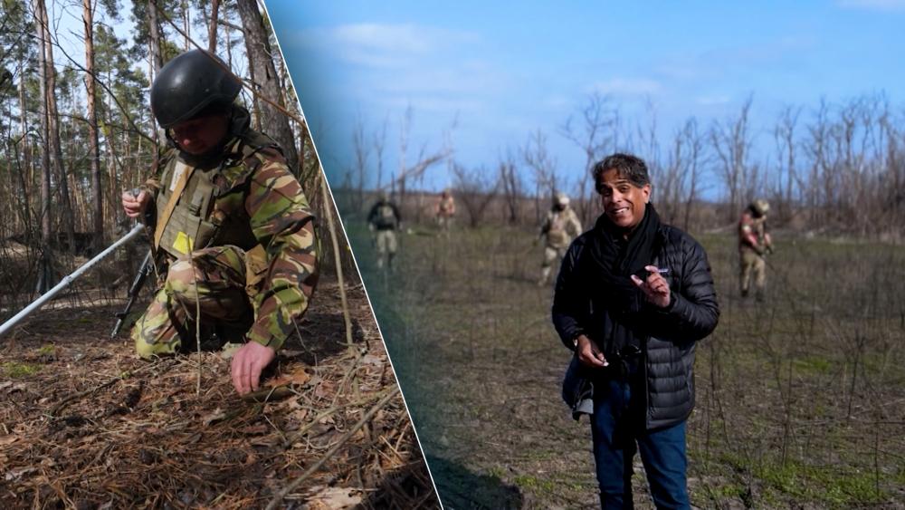 Everywhere You Look, a Skull and Crossbones - Russia Has Literally Turned Ukraine Into a Minefield