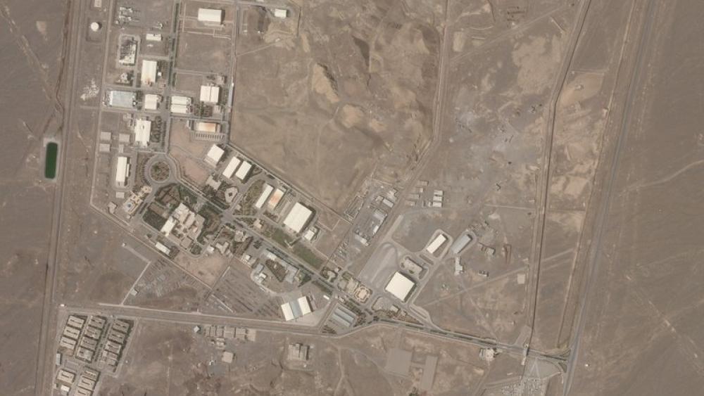 Iran&#039;s Natanz nuclear site suffered a problem Sunday, April 11, involving its electrical distribution grid (Planet Labs Inc. via AP)