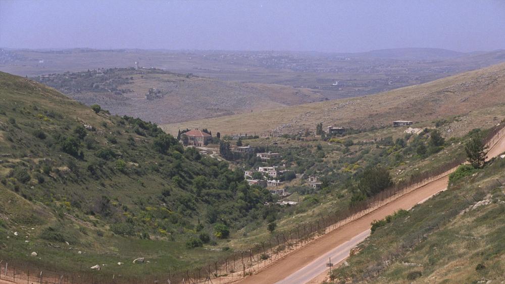Border fence between Israel and Lebanon, Courtesy GPO, Moshe Milner
