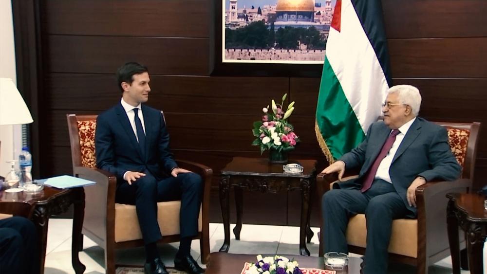 Senior Advisor Jared Kushner Meets with P.A. President Mahmoud Abbas, Photo, AP