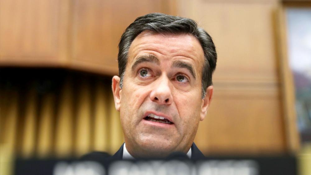 In this Wednesday, July 24, 2019, file photo, Rep. John Ratcliffe, R-Texas., questions former special counsel Robert Mueller as he testifies before the House Intelligence Committee hearing on his report on Russian election interference. (AP Photo) 