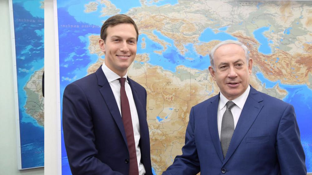 US Envoy Jared Kushner Meets with Israeli Prime Minister Benjamin Netanyahu, Screen Capture