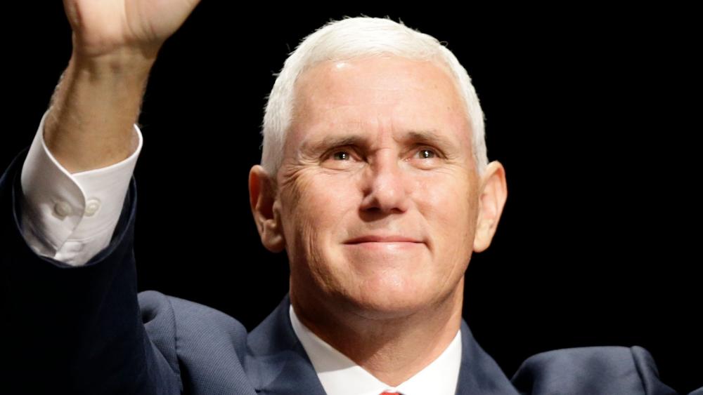 Vice President Mike Pence. (Image credit: CBN News)
