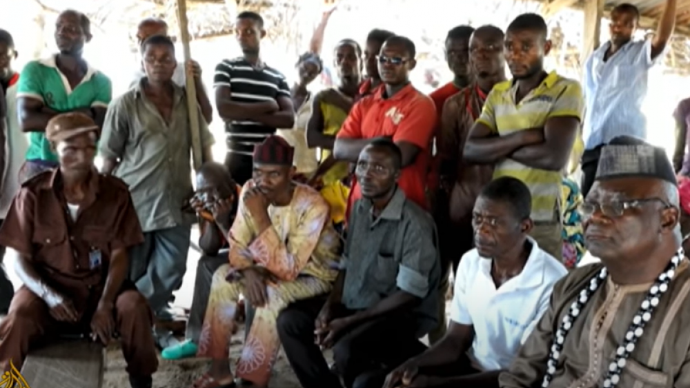 YouTube Screenshot/Al Jazeera English: Nigerian residents gather after Fulani blamed for attack on church