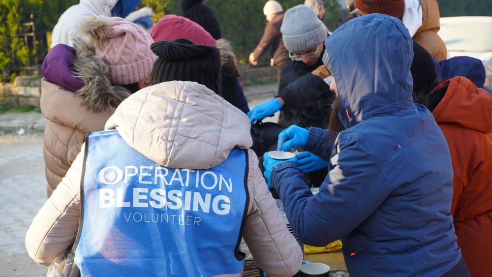 Operation Blessing’s International Disaster Relief Team has been deployed to the area. Photo Credit: OB.