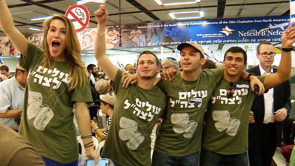  New Immigrants Arrive in Israel, Photo, CBN News