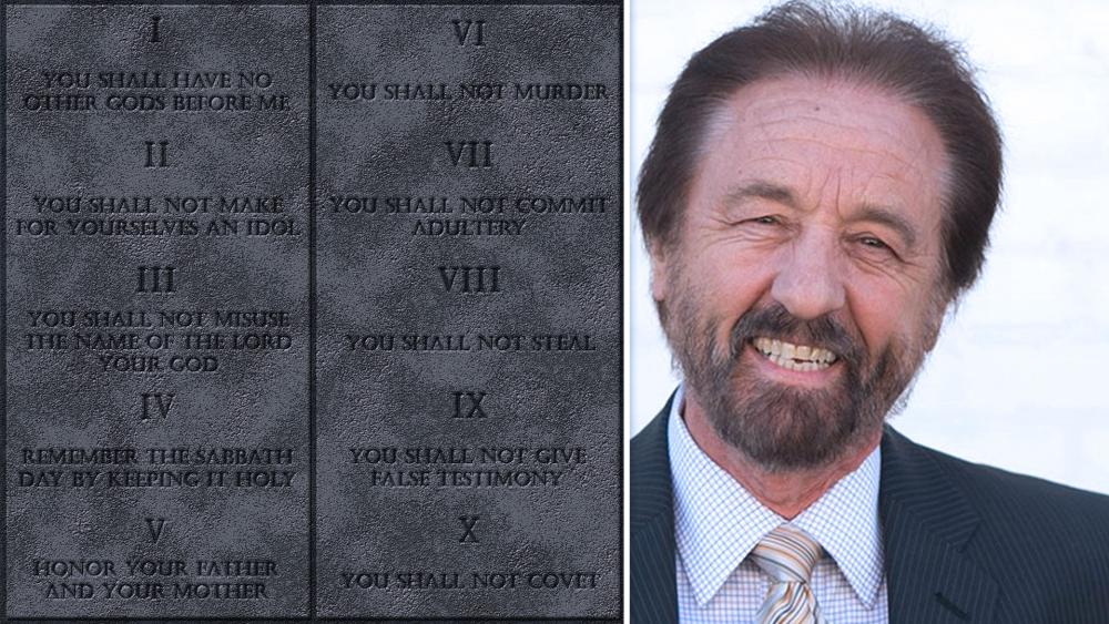 Ray Comfort and the 10 Commandments (Adobe stock)