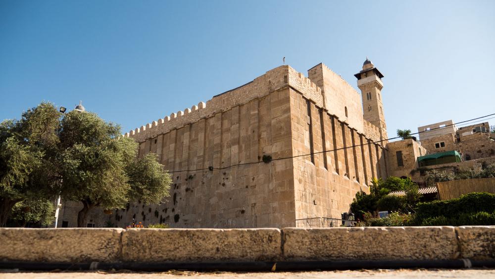 Cave of the Patriarchs (Machpelah) in Hebron, Photo, CBN News, Jonathan Goff 