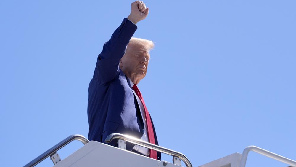 Republican presidential nominee former President Donald Trump, Sept.14, 2024, in Las Vegas. (AP Photo/Alex Brandon)