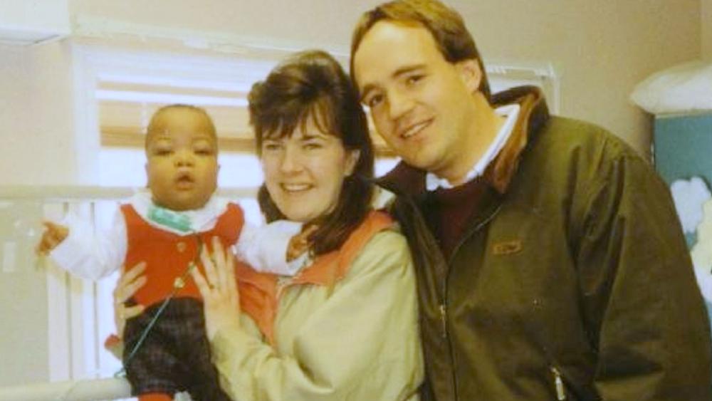 John and Kim Cranham adopted little Cornell.