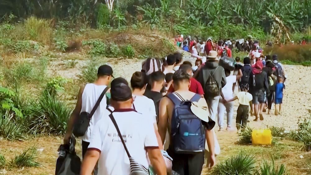 Hundreds of thousands of migrants are flooding through the Darien Gap