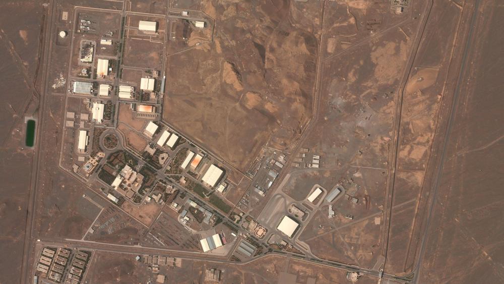 This satellite photo from Planet Labs Inc. shows Iran&#039;s Natanz nuclear facility on Wednesday, April 7, 2021. (Planet Labs Inc. via AP)