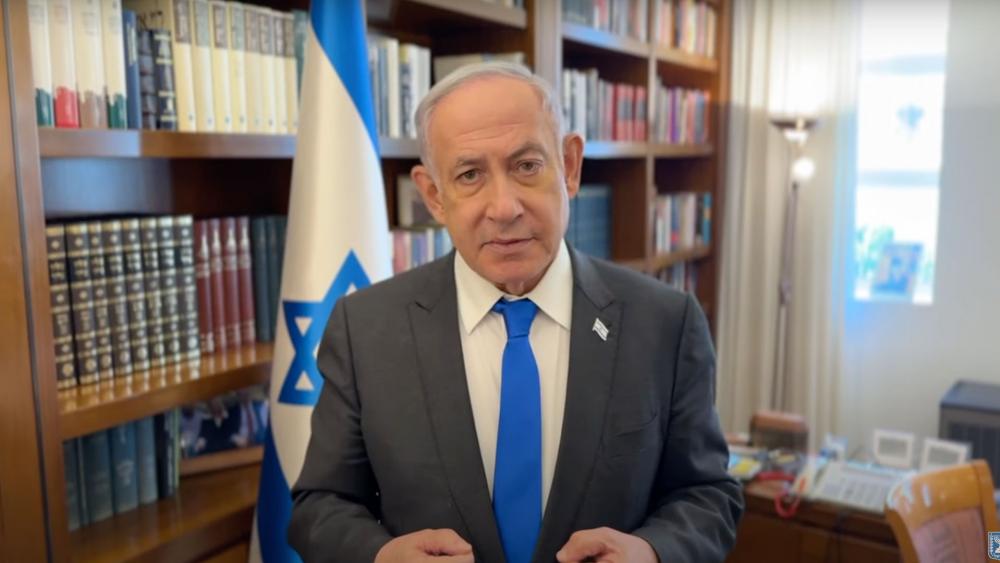 Prime Minister Netanyahu sends a message to the Biden Administration about the administration withholding weapons and ammunition to Israel, June 18, 2024. Photo Credit: Israel PM Office.