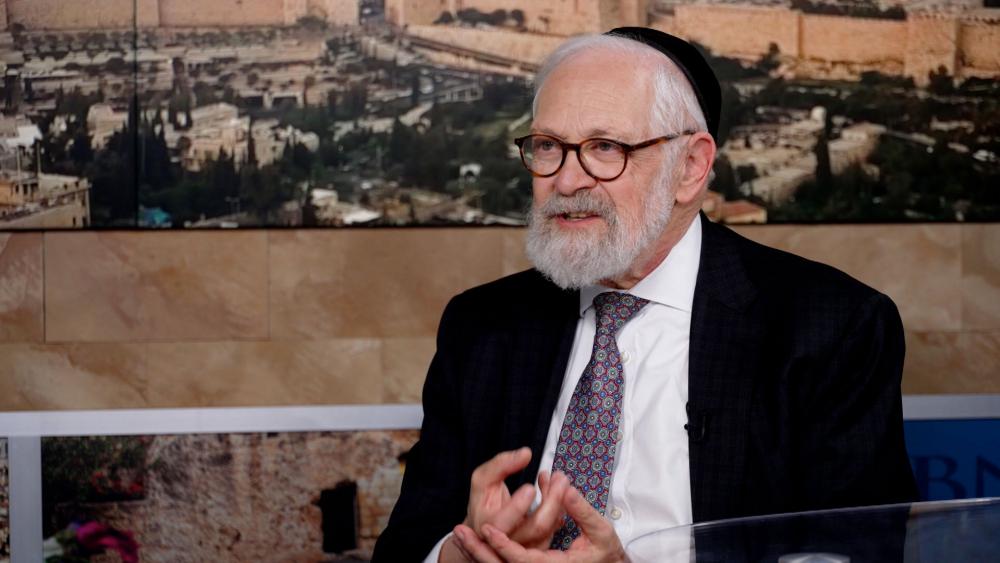 Rabbi Yitzchok Adlerstein from the Simon Wiesenthal Center, Photo Credit: CBN News.