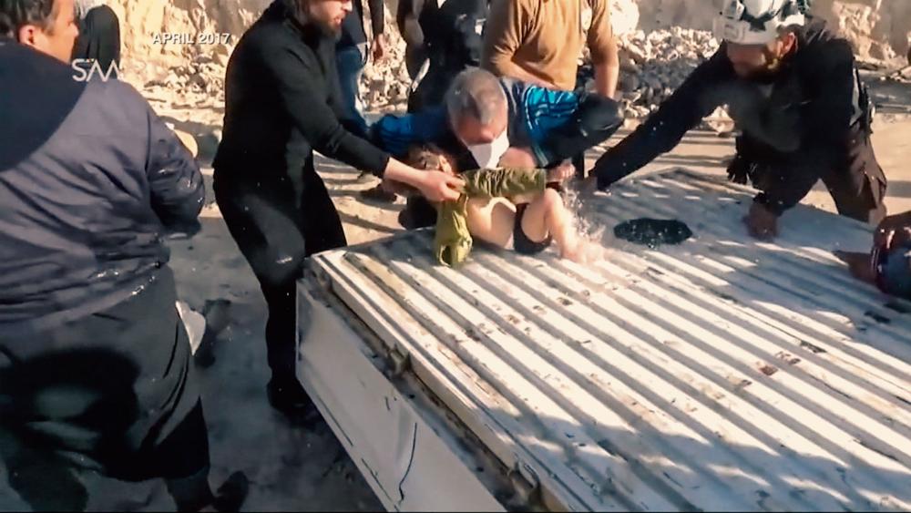 Syria Chemical Attack, AP File Photo