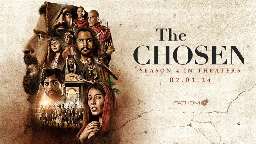 The Chosen Season 4 is hitting theaters, starring Jonathan Roumie as Jesus